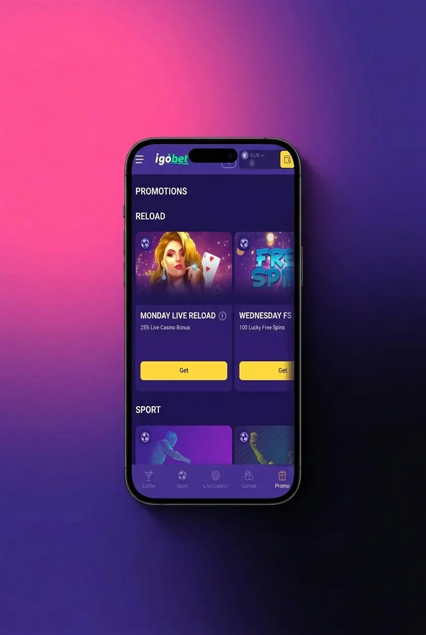 Vier stappen om een bonus te activeren op IgoBet in Nederland, van registratie tot activering