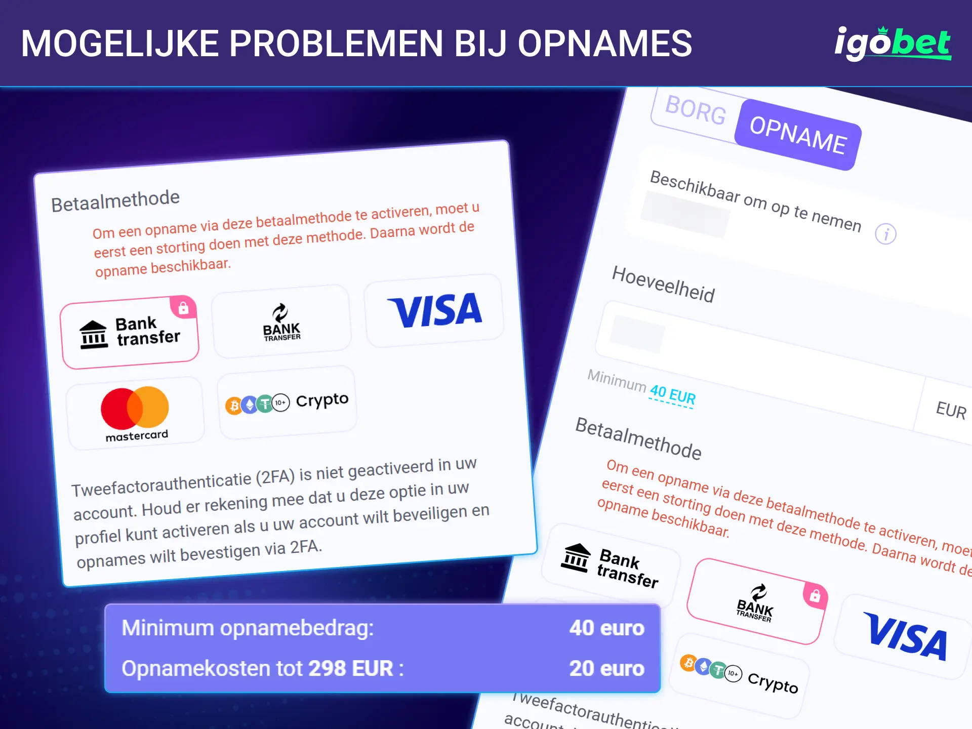 Ontdek handige oplossingen voor eventuele vertragingen bij uw IgoBet uitbetaling.